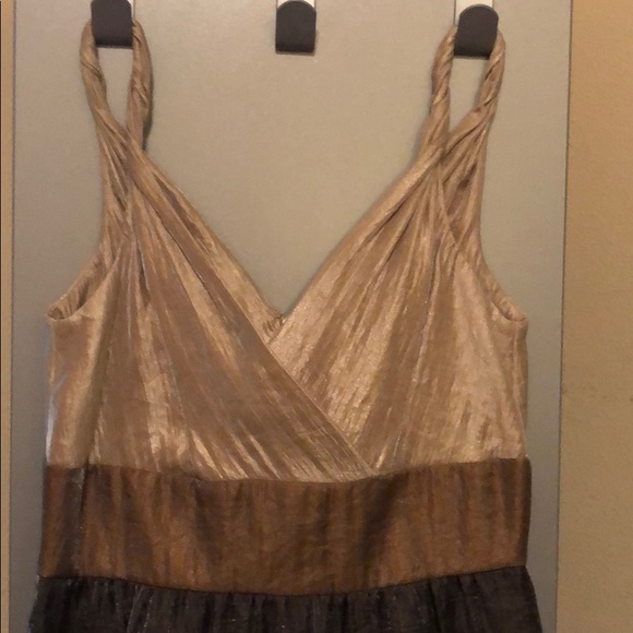 Adrianna Papell Brown and Tan Dress - Picture 2 of 4